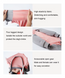 Піжама/попона для собак MOFESIPI Recovery Suit Pink&Grey, 46 см, 68 см, S