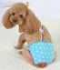 Багаторазовий підгузок для сук Derby Reusable Dog Diaper KS012-04 на шлейках, 34-38 см, XL, 43-46 см