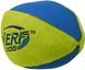 Мягкий футбольный мяч для собак Nerf Dog Trackshot с интерактивной пищалкой и хрустом, Зелёный, Medium/Large