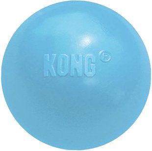 Мяч для щенков KONG Puppy Ball, Голубой, Small