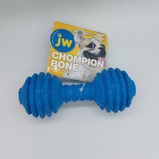 Тяжелая игрушка для собак JW Chompion Dog Chew Toy, Синий, Medium