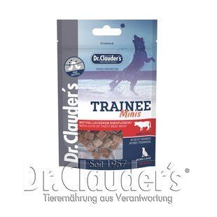Лакомство для собак Dr.Clauder's Mini Trainee Snack Beef с говядиной, говядина, 50 г