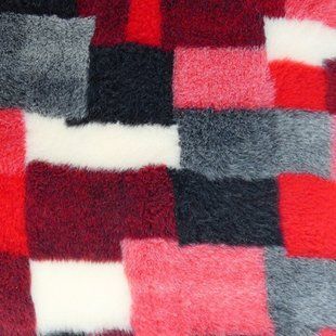 Килимок для собак Vetbed Patchwork червоний, 160х300 см