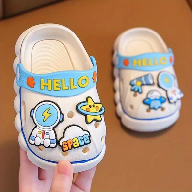 Детские сабо White Hello, 15, 14,5 см