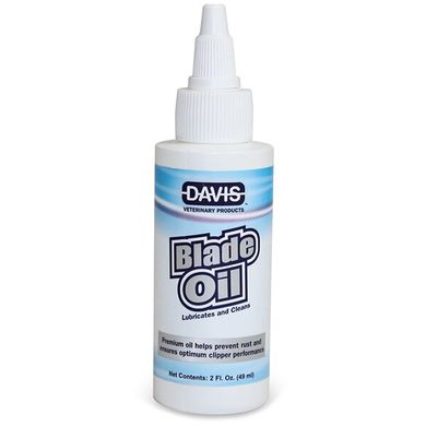 Преміум олія для змащування і очищення ножиць Davis Blade Oil, 49 мл