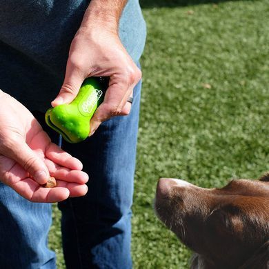 Силіконова сумка для ласощів Kibble Bubble Bone, Синий