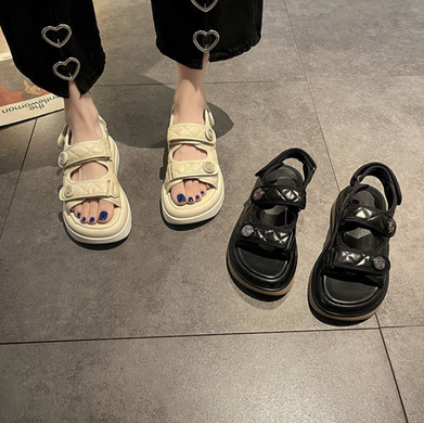 Женские сандалии Casual Cream, 37, 23,5 см