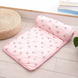 Охолоджуюча підстилка з подушкою Derby Ice Silk Summer Pet Cooling Mat Strawberry для домашніх тварин, 60х80 см