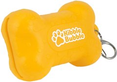 Силиконовая сумка для лакомств Kibble Bubble Bone, Жёлтый