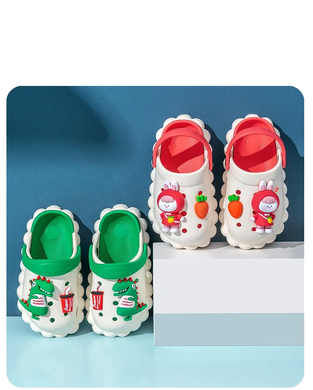 Детские кроксы Green Dinosaur, 15, 14,5 см