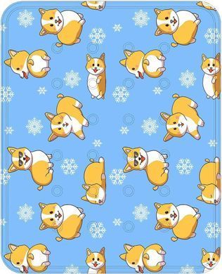 Охлаждающий коврик для собак и кошек Blue Corgi Summer Cooling Mat, 60х90 см