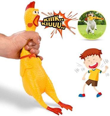 Іграшка для жування Squeeze Chicken для собак