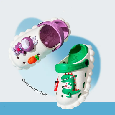 Детские кроксы Green Dinosaur, 15, 14,5 см