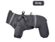 Теплий комбінезон для собак V.PET.B.R. Dog Apparel C837 Dark Grey, 49 см, 71 см, 49 см, 2XL