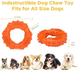 Игрушка-кольцо для собак Derby Rubber Dog Chew Toy Ring, Красный