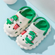 Детские кроксы Green Dinosaur, 15, 14,5 см