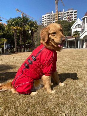 Комбинезон-дождевик для собак Derby Dog Suit Red, 31-36 см, 31-41 см, 23-29 см, S