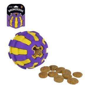 Іграшка для собак Bronzedog Jumble Двошаровий м'яч 6,5 см
