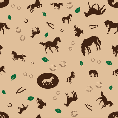 Багаторазова пелюшка Pelushka Horses, 40х50 см