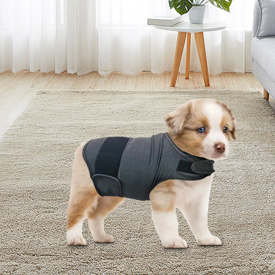 Успокаивающий жилет для собак WanTalk Dog Anxiety Jacket, Dark Grey, 38 см, 56-88 см, 50-63 см, XL