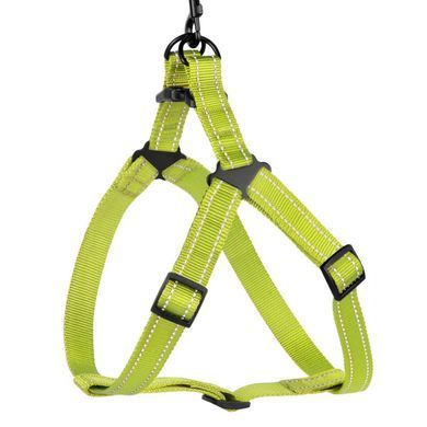 Шлея для собак BronzeDog Active Нейлонова зі Світловідбиттям Cалатова
