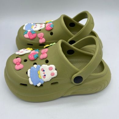 Детские сабо Green Baby (джибитсы в ассортименте), 15, 14,5 см