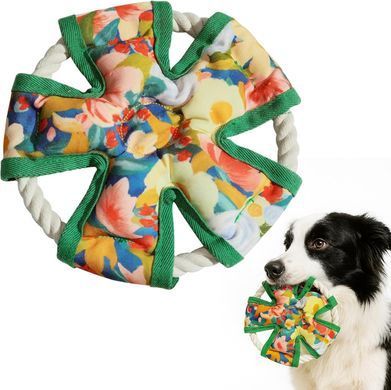 М'яке фрізбі для собак Derby Pet Garden - Cotton Rope Dog Frisbee Toy