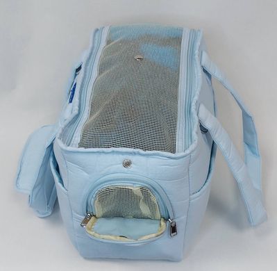 Сумка-переноска для домашних животных Voyager Pet Bag LVCB2341, Голубой, 40х25х25 см