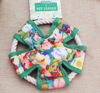 М'яке фрізбі для собак Derby Pet Garden - Cotton Rope Dog Frisbee Toy