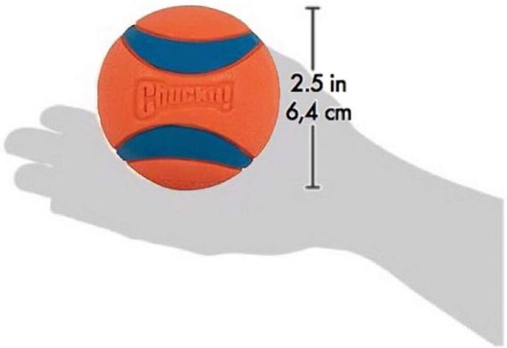 М'ячик для собак Chuckit! Ultra Ball, Small, 2 шт.