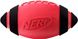 Футбольный мяч для собак Nerf Dog Squeak, Красный, Medium/Large