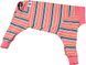 Піжама/попона для собак MIAODODO D15 Pink Stripes, 42 см, 64 см, S