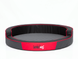 Кругле ліжко для собак Hobbydog Ringo Black/Red, 98х98х18 см