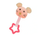 Мягкая игрушка Мышка со звездочкой, Розовый, 1 шт.