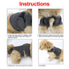 Успокаивающий жилет для собак WanTalk Dog Anxiety Jacket, Dark Grey, 38 см, 56-88 см, 50-63 см, XL
