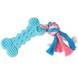 Жевательная игрушка-косточка с канатом для собак Derby Bone Shaped Dog Chew Toy, Голубой