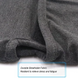 Успокаивающий жилет для собак WanTalk Dog Anxiety Jacket, Dark Grey, 38 см, 56-88 см, 50-63 см, XL
