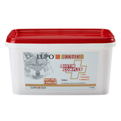 Пищевая добавка для кожи и шерсти собак LUPO AKTIV Biotin Complex, 100 г (развес), Пеллеты