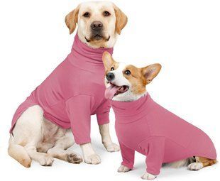 Пижама/попона для собак Derby Breathable Pet Recovery Suite, Pink, 65-72 см, 88-105 см, 3XL