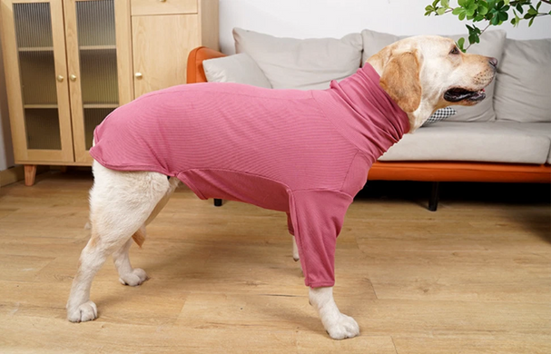 Пижама/попона для собак Derby Breathable Pet Recovery Suite, Pink, 65-72 см, 88-105 см, 3XL