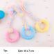 Жевательная игрушка для собак Derby Ribbed ring with cotton rope, Розовый