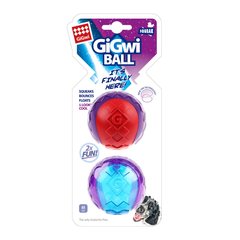 Игрушка для собак Gigwi Ball Мяч 6,5 см с Пищалкой Набор из 2 шт, Medium