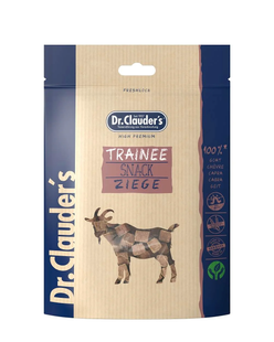 Лакомства для собак и котов Dr.Clauder's Trainee Snack Zeige с козой, коза, 80 г