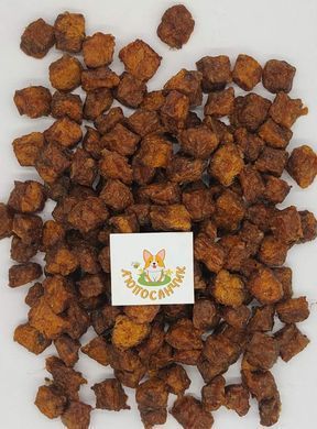 Кубики для дрессуры с уткой, утка, 100 г, Крупные, Гигантские