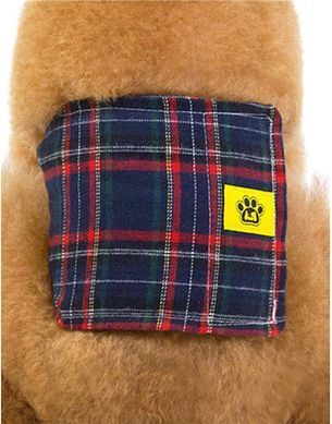 Многоразовый подгузник для кобеля Derby KS015 Blue, XL, 48-58 см