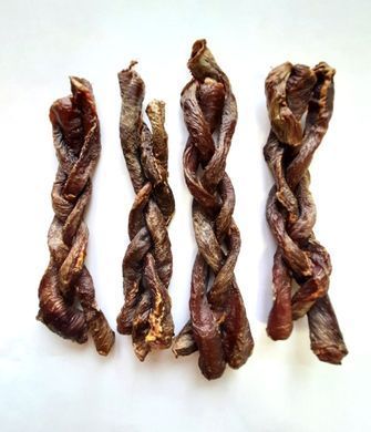 Коса з яловичого стравоходу, яловичина, 100 г