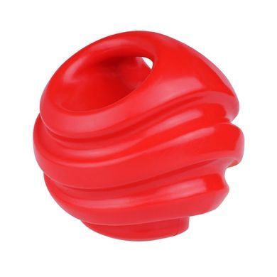 Іграшка для собак BronzeDog FLOAT плаваюча Силовий м'яч 11 см червоний