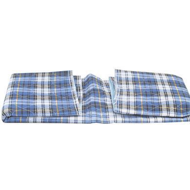 Багаторазова пелюшка для собак Derby Washable Reusable Pet Pee Pad, Blue Plaid, 60х90 см