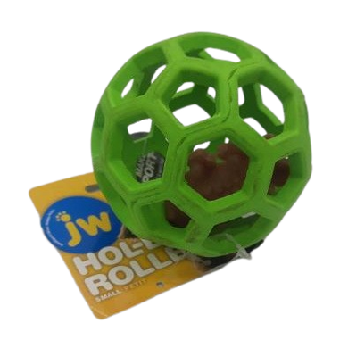 Іграшка для собак JW Hol-ee Roller з крокодилом Whimzees всередині, Зелений, Small