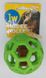 Игрушка для собак JW Hol-ee Roller с крокодилом Whimzees в середине, Зелёный, Small